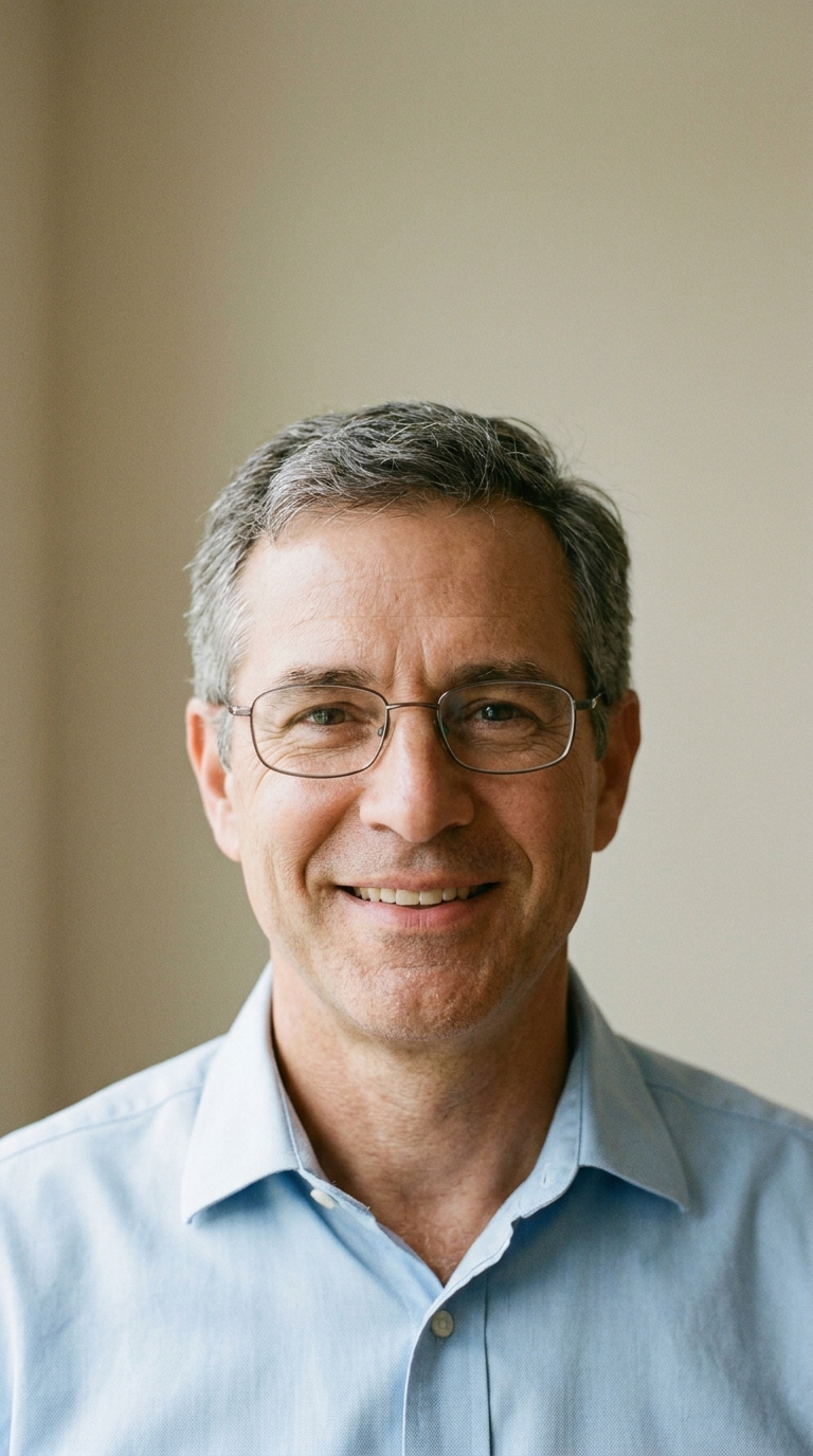 AI headshot example — healthcare