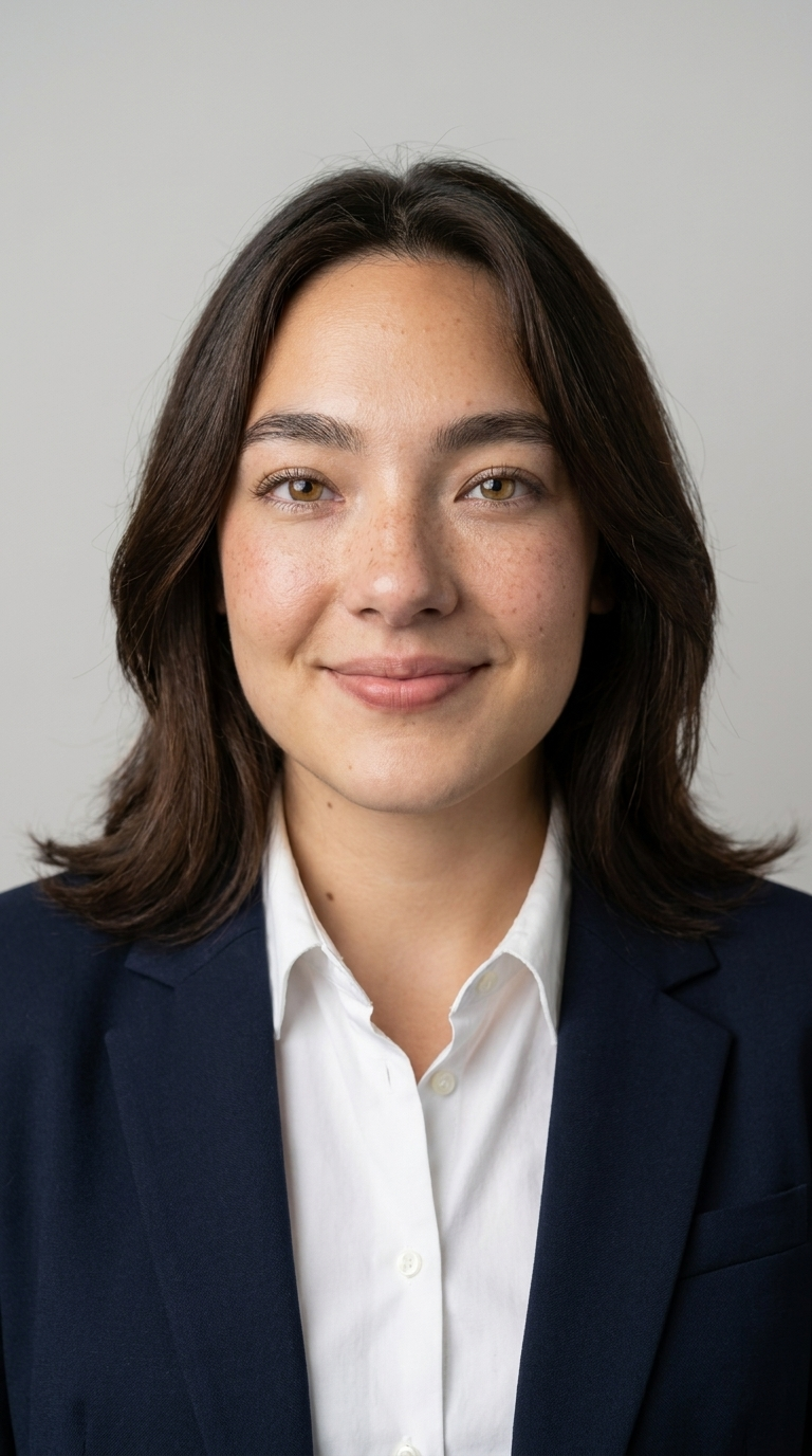 AI headshot example — corporate
